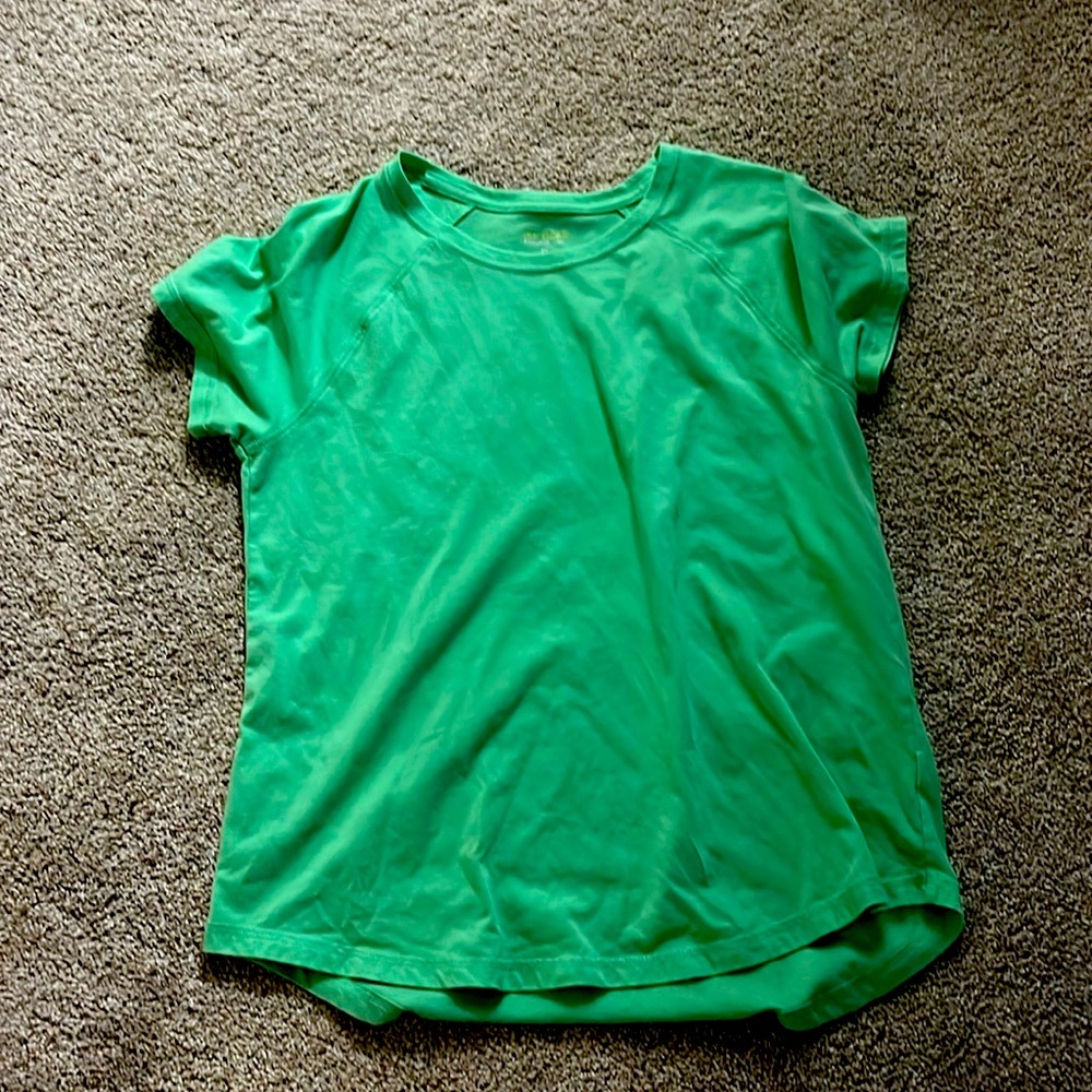 Green tek hear tee shirt